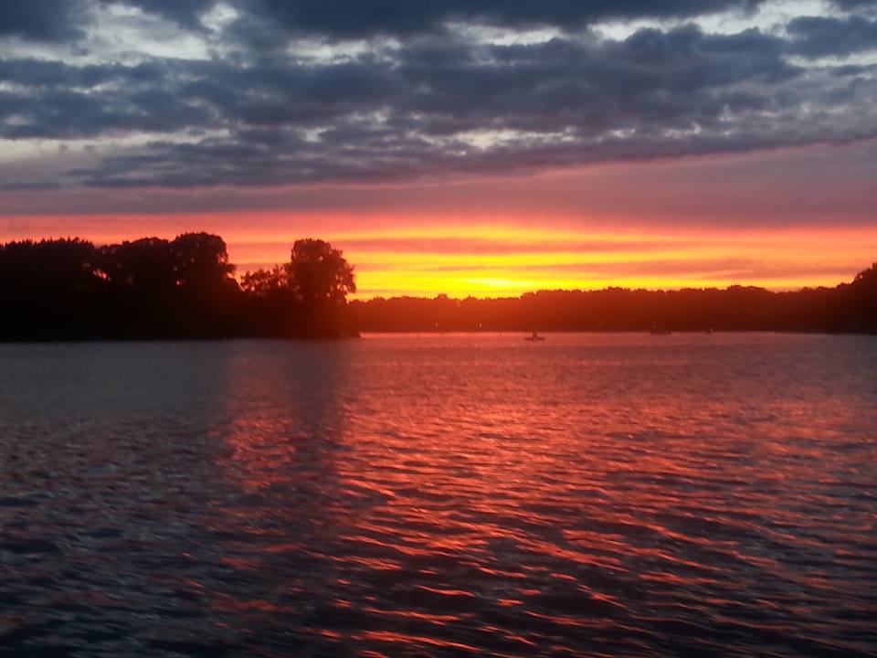 Portage Lakes Sunset